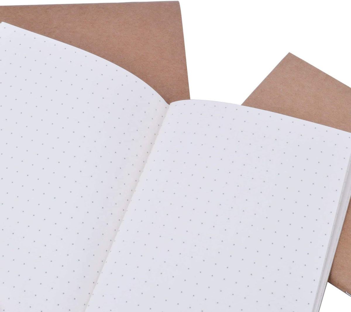 High Quality Paper Open-Flat Lined Dotted Notebook