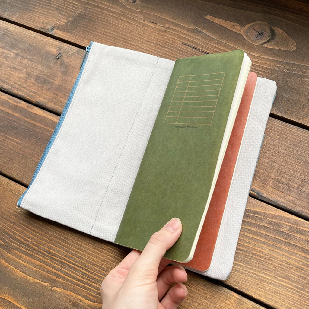 Yamamoto Paper RO-BIKI Note Canvas Cover - The Journal Shop