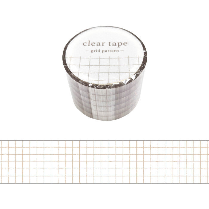 Experience the nostalgic charm with Mind Wave's Antique Grid Clear Tape – the ideal blend of vintage appeal and modern functionality for your crafting needs.