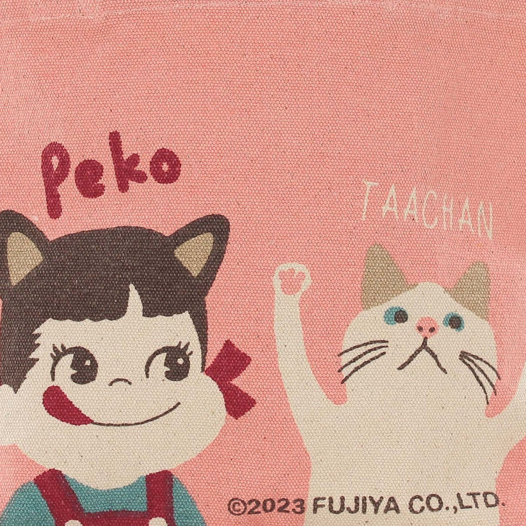 Fujiya Peko-chan & Taa-chan Canvas Tote Bag - The Journal Shop