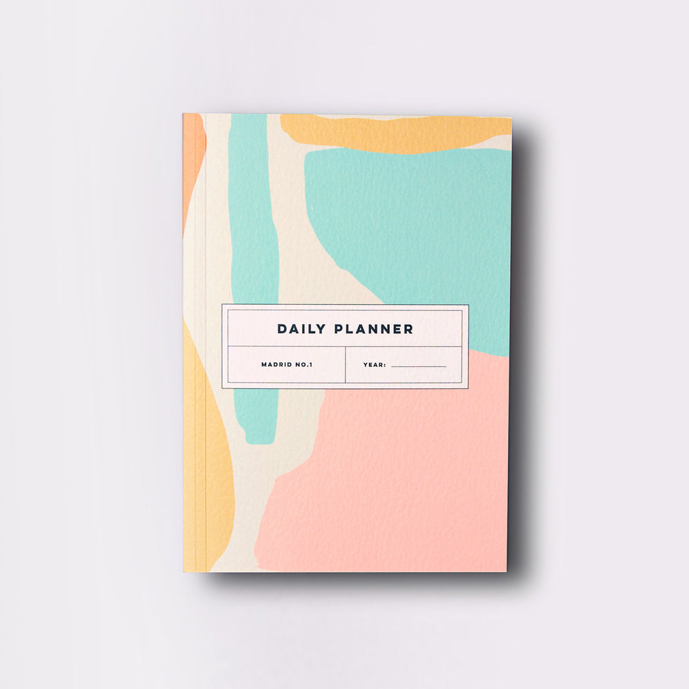 The Completist Madrid Daily Planner A5 - The Journal Shop