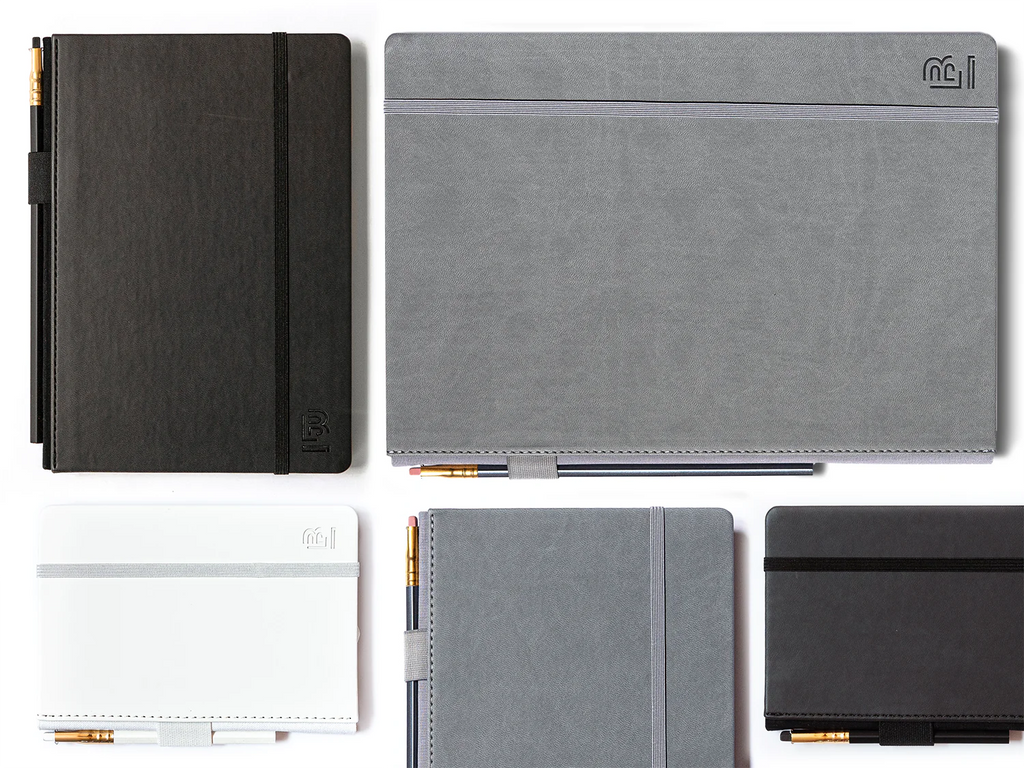 Blackwing Slate A5 Notebook + Pencil - Black - The Journal Shop