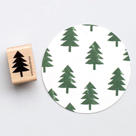 Perlenfischer Stamp - Christmas Tree Large - The Journal Shop