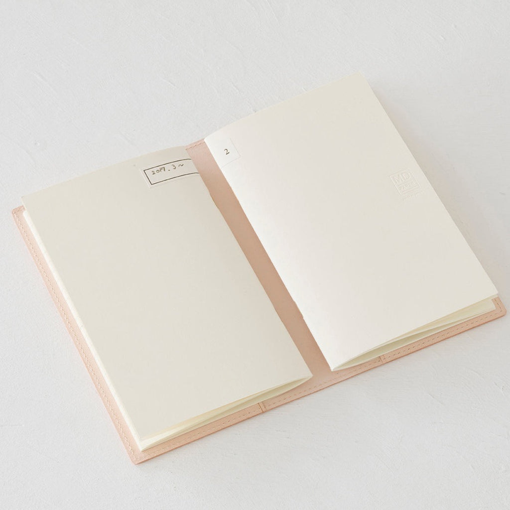 MD Paper Notebook Light Blank 3-pack [B6 Slim] - The Journal Shop