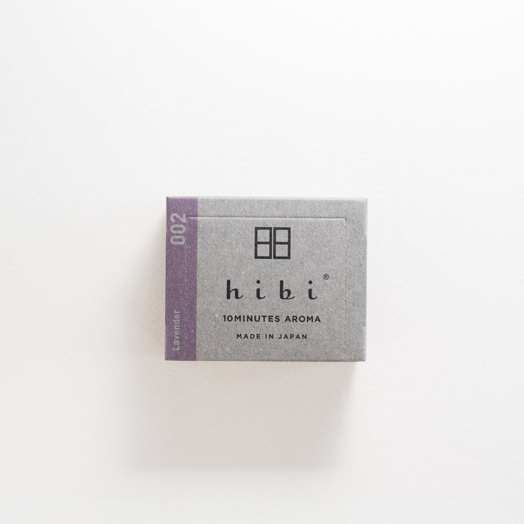 Hibi 10 Minutes Aroma - Large Box - Lavender - The Journal Shop