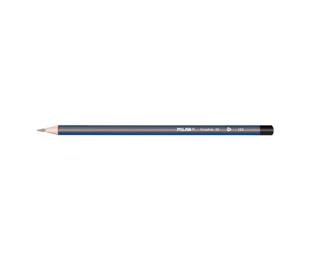 Milan 2B Graphite Triangular Pencils (12 Pencils) - The Journal Shop