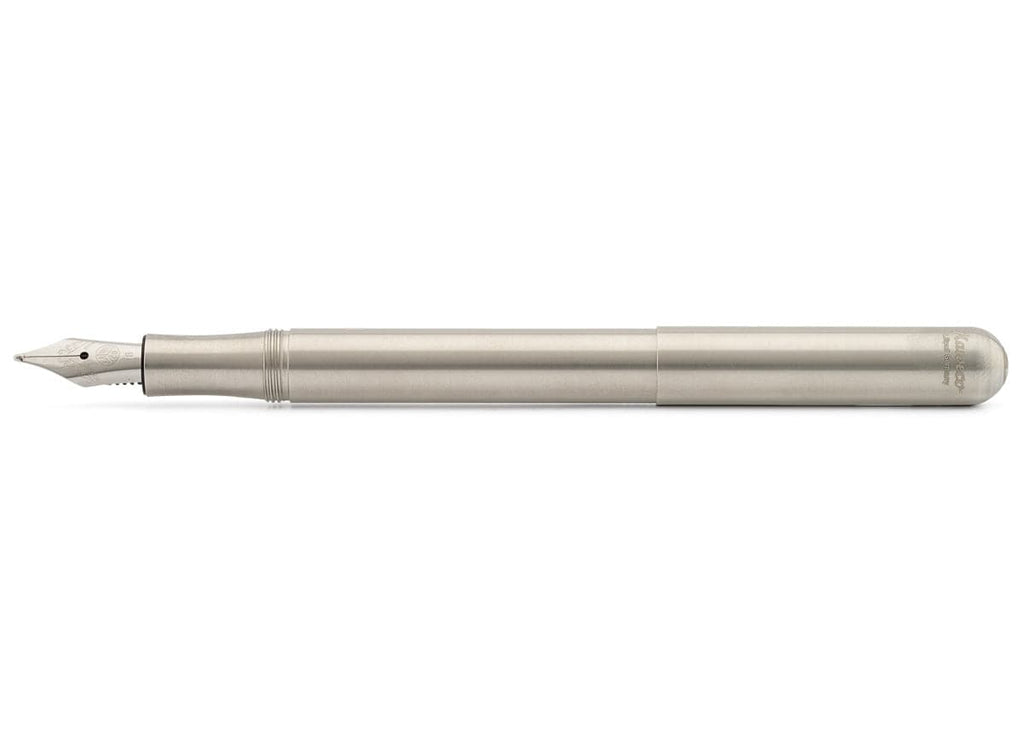 Kaweco Liliput Fountain Pen Stainless Steel (M) - The Journal Shop