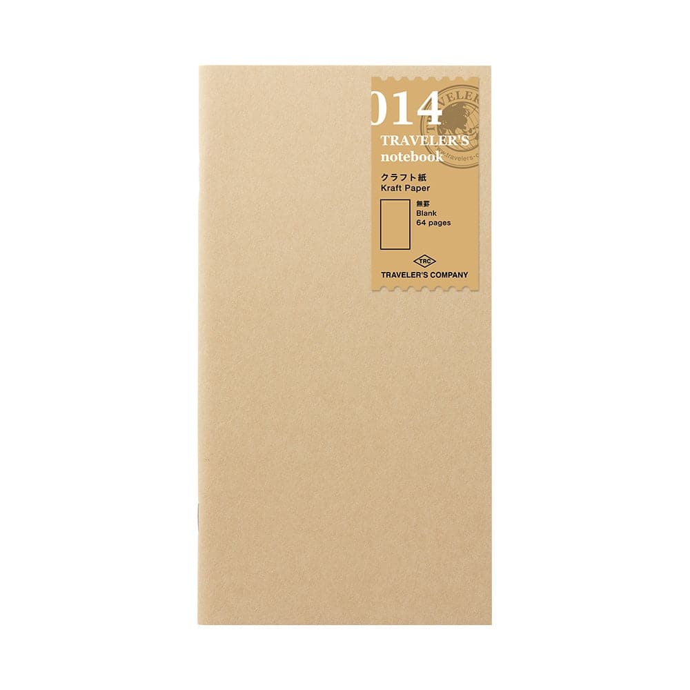 TRAVELER'S Notebook -- Refill 014 : Kraft Paper - The Journal Shop