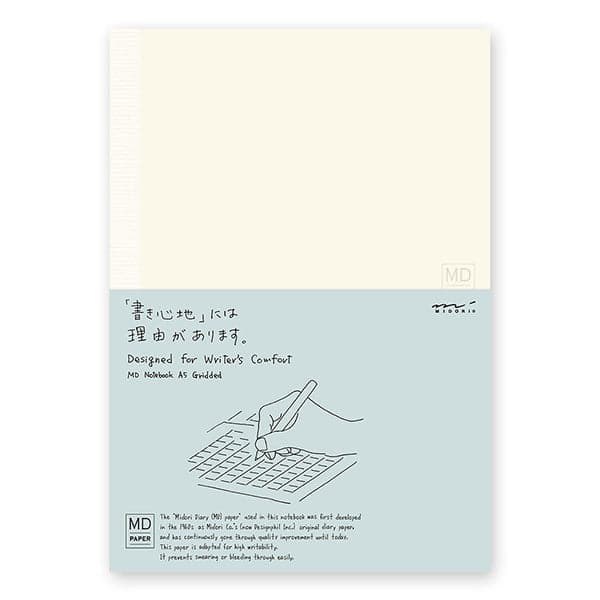 MD Notebook - A5, Grid Paper - The Journal Shop