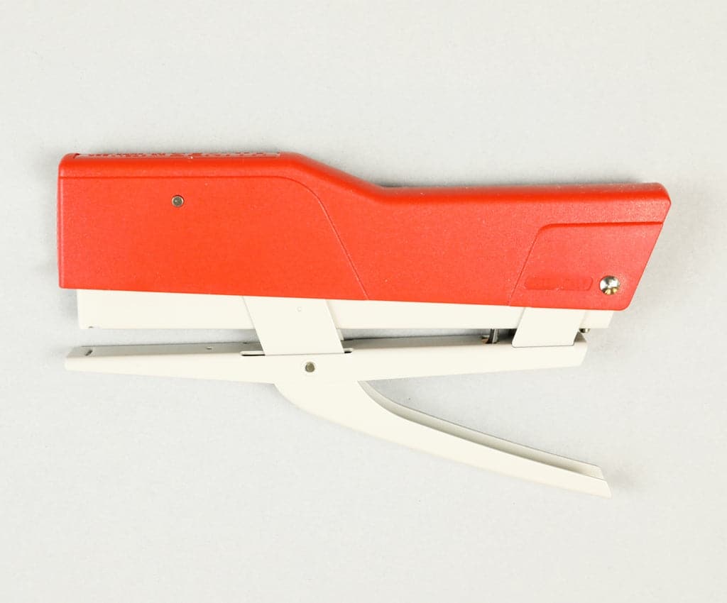 Zenith 590 Stapler | Red-Beige - The Journal Shop