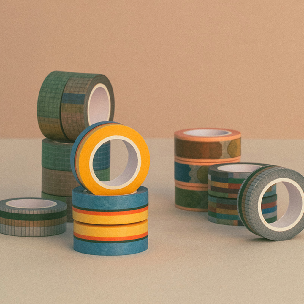 Livework Life & Pieces Paper Tape - 15mm - Shape - The Journal Shop