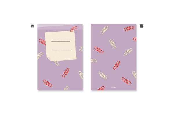 Midori -- Envelope Pad (S) -- Clips - The Journal Shop