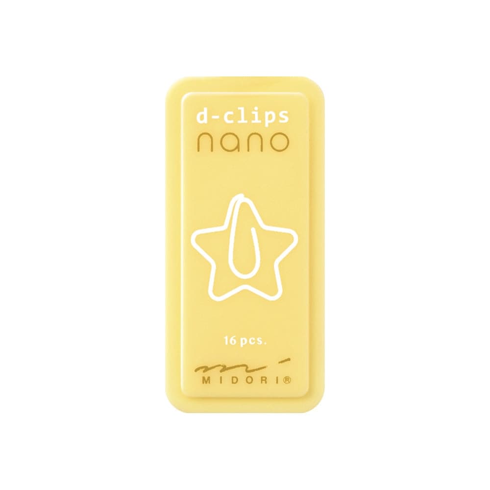 Midori D-Clips Nano - Star Paperclip - The Journal Shop
