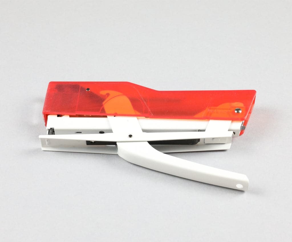 Zenith 590 FUN Stapler | Transparent Red - The Journal Shop