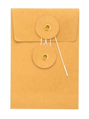Traveler's Company KRAFT String Envelope -- Small - The Journal Shop