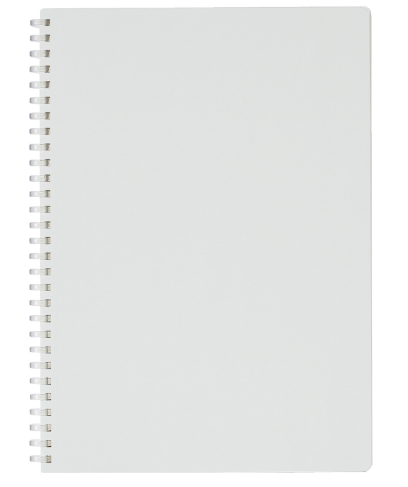 Kokuyo Soft Ring Notebook A5 [Plain] - The Journal Shop