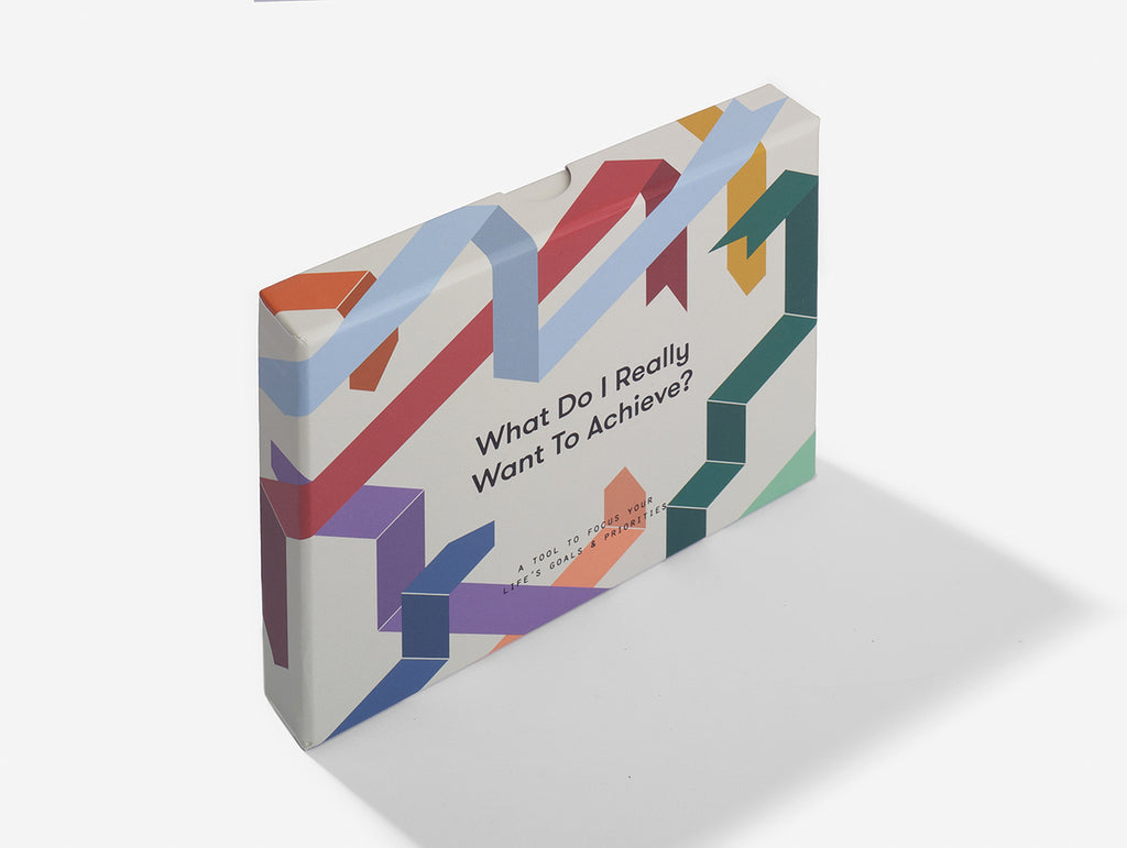 The School of Life 'What Do I Really Want To Achieve?' Suggestion Cards - The Journal Shop