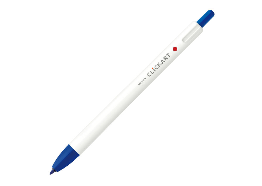 Zebra Clickart Marker Pen - Blue