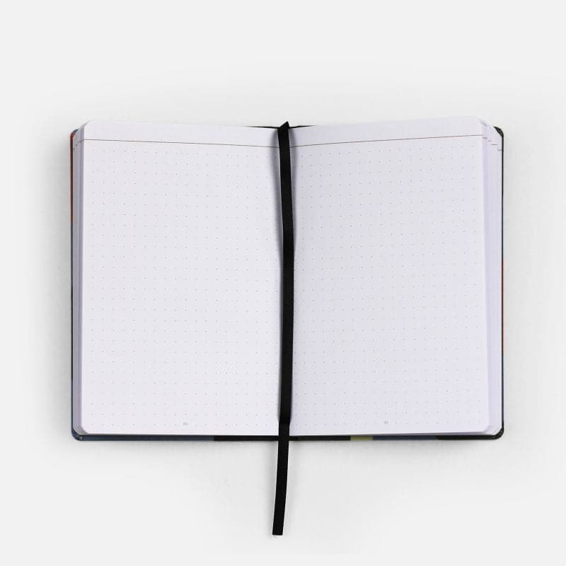 Papier Tigre Canvas Notebook (A6, Dot-Grid) - Canal - The Journal Shop