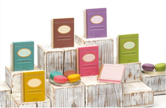 Midori -- Colour Paper Notebook (A7) -- Mustard - The Journal Shop