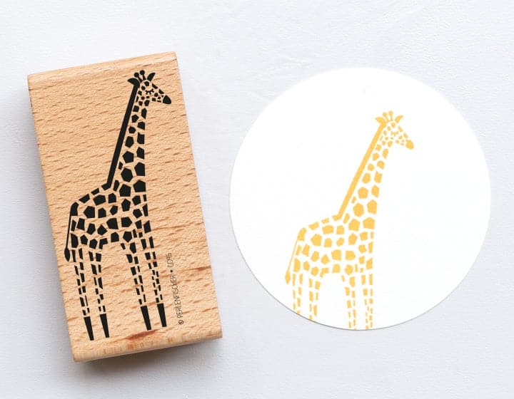 Perlenfischer Stamp - Giraffe - The Journal Shop