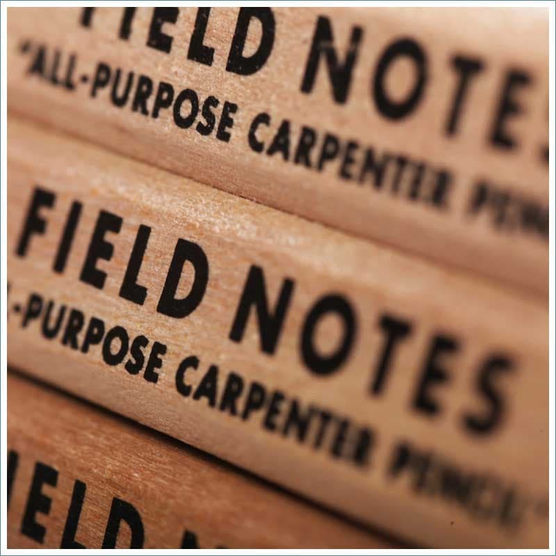 Field Notes -- Carpenter Pencil 3-PACK - The Journal Shop