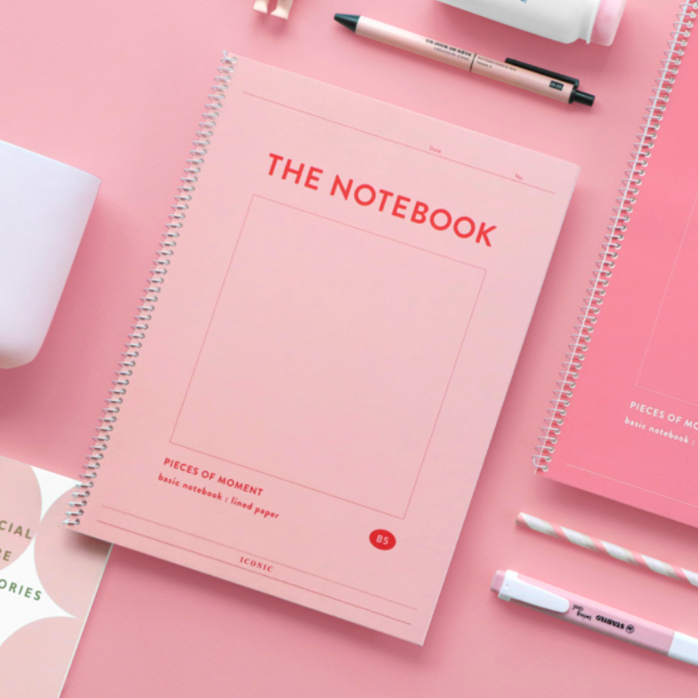 Iconic Basic Notebook [Lined] - The Journal Shop