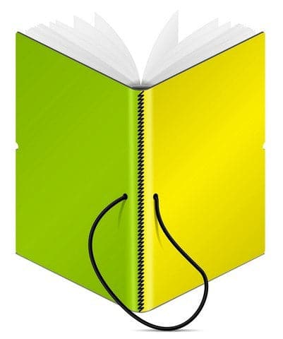 CIAK DUO Medium Notebook -- Green + Yellow - The Journal Shop