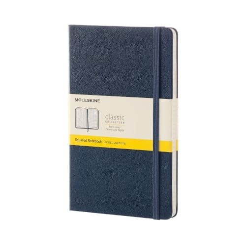 Moleskine Classic Notebook - Sapphire Blue, Large - The Journal Shop