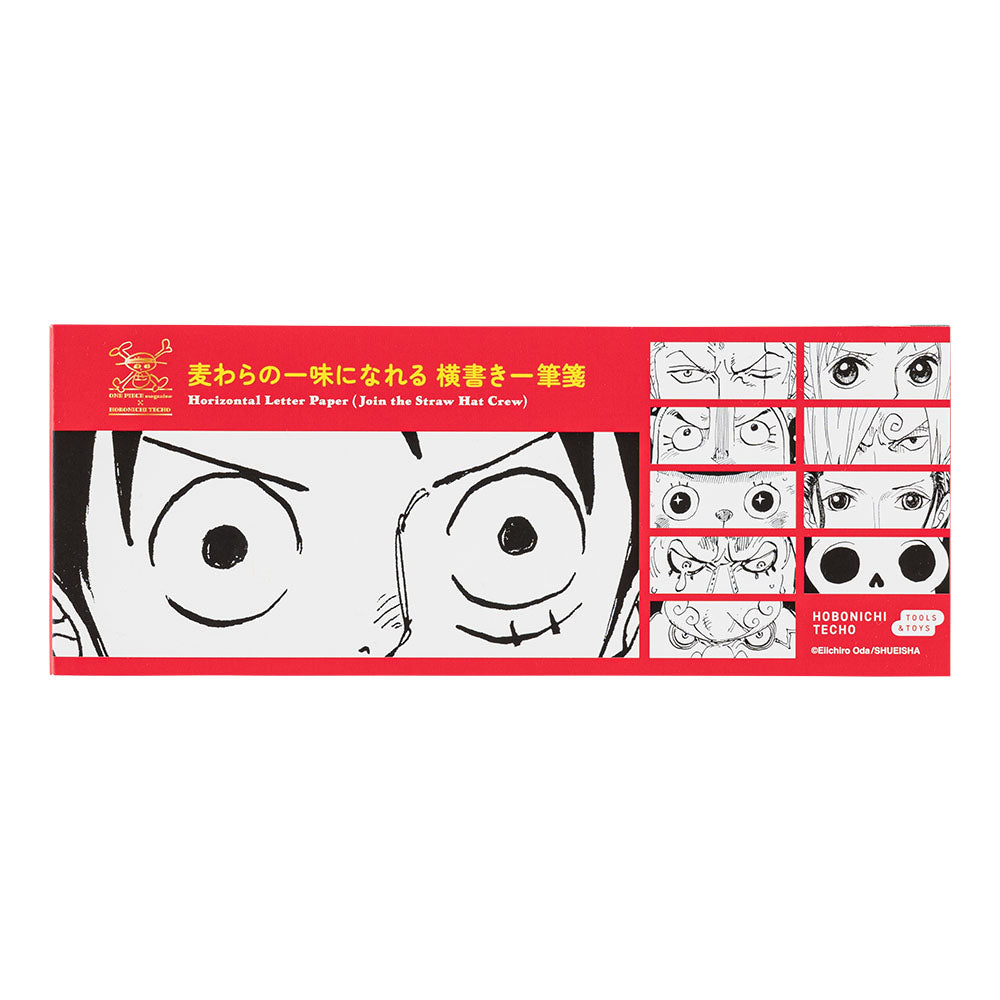 Hobonichi x ONE PIECE Magazine Horizontal Letter Paper [Join the Straw Hat Crew] - The Journal Shop