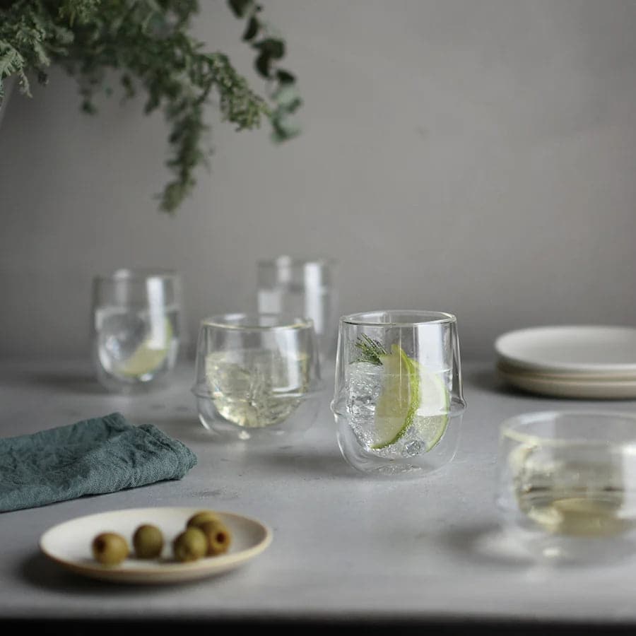 KINTO - KRONOS double wall glass collection - The Journal Shop