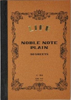 Noble Notebook // A7 // Plain