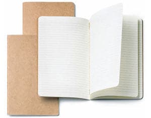Moleskine Kraft Extra Large Ruled Cahier (Pack of 3) - The Journal Shop