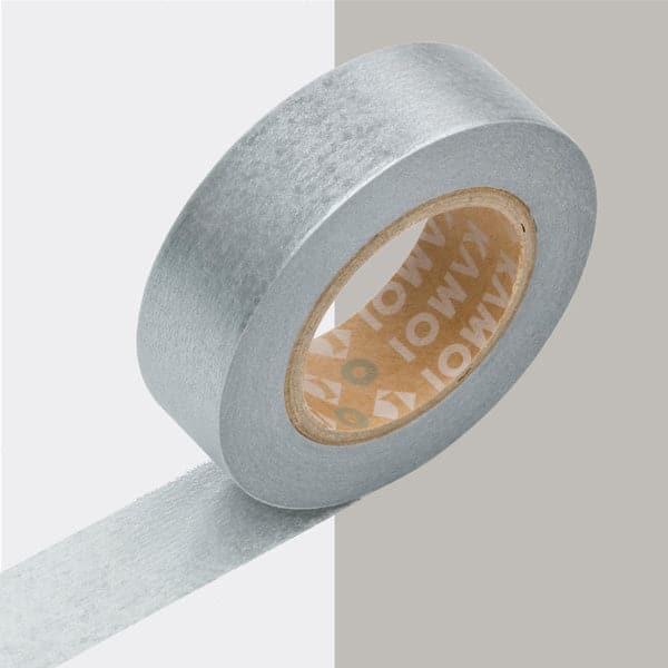 MT Masking Tape -- 1P Deco -- Silver - The Journal Shop