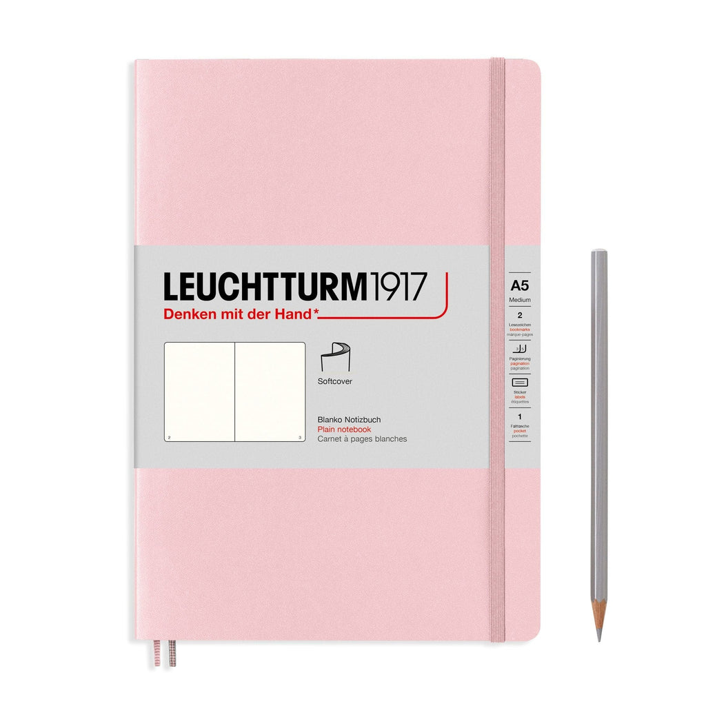 Leuchtturm 1917 Softcover A5 Notebook - Powder - The Journal Shop