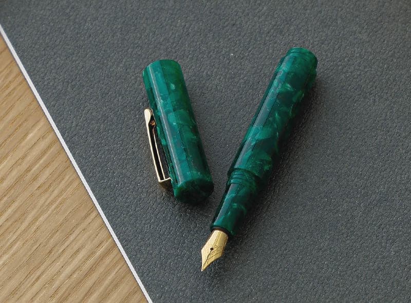 Hightide Attache  Marbled Fountain Pen - The Journal Shop