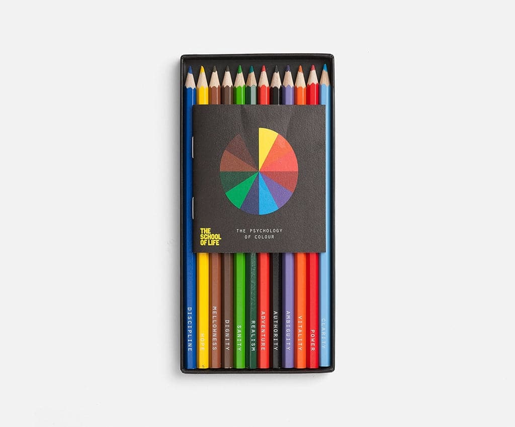 The School of Life 'The Psychology of Colour' Pencil Set - The Journal Shop