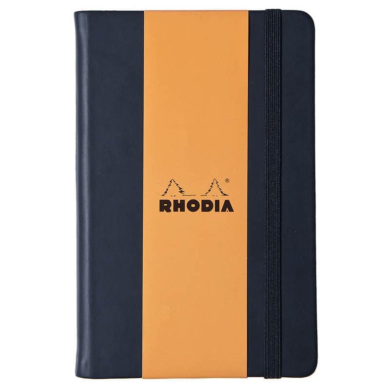 Rhodia Webnotebook A5 -- Black : Blank - The Journal Shop