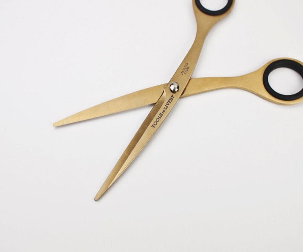 Tools to Live By -- Scissors 6.5" -- Gold - The Journal Shop