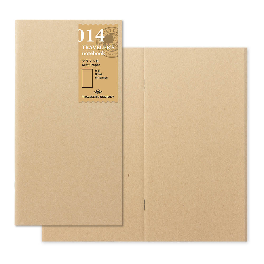 TRAVELER'S Notebook -- Refill 014 : Kraft Paper - The Journal Shop