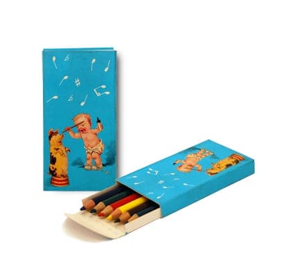 Viarco Colour Pencils-Piggy (box of 6) - The Journal Shop