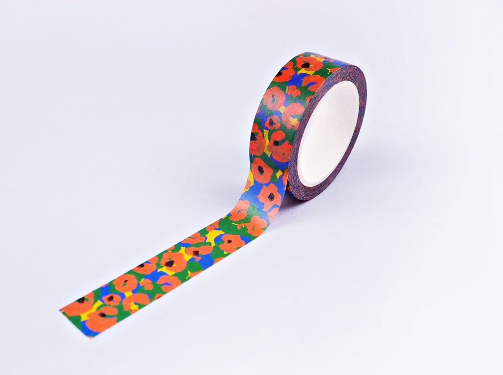 The Completist Painter Flower Washi Tape - The Journal Shop