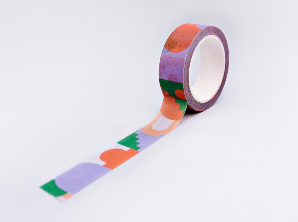 The Completist Labyrinth Washi Tape - The Journal Shop