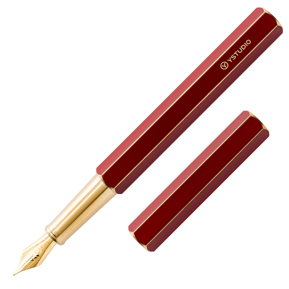 ystudio Classic Fountain Pen [Red] - The Journal Shop
