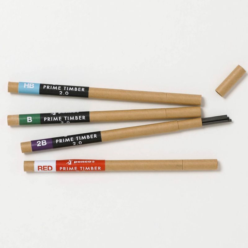 Hightide Penco Prime Timber 2mm Lead Refill [HB, B, 2B] - The Journal Shop