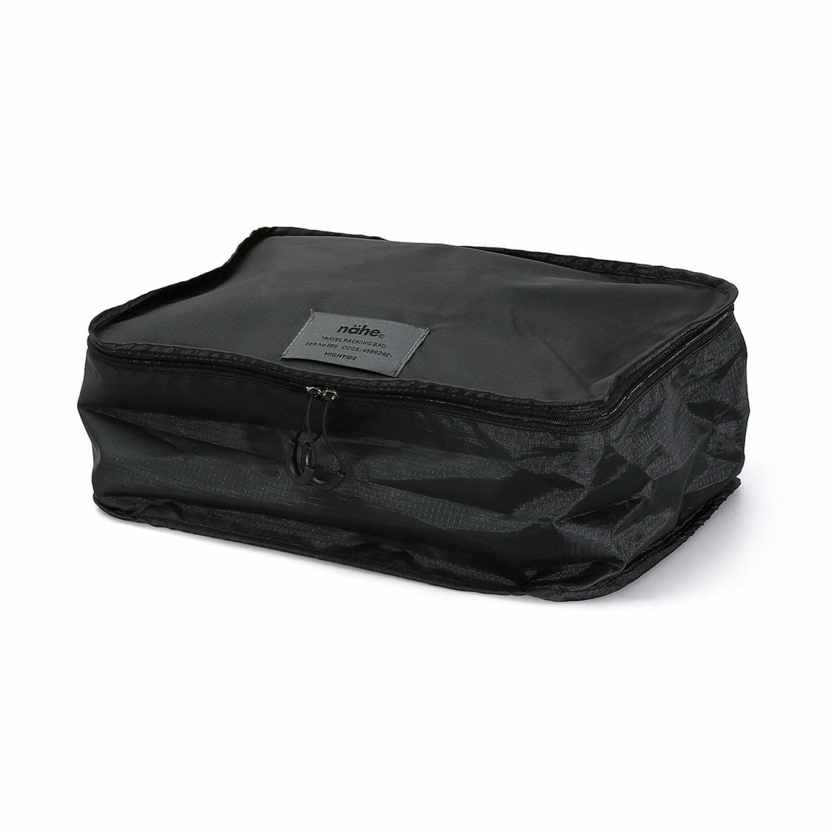 Nahe Packing Pouch Small Black - Clear Front Zipper Pouch With Inner Pockets For Organizing