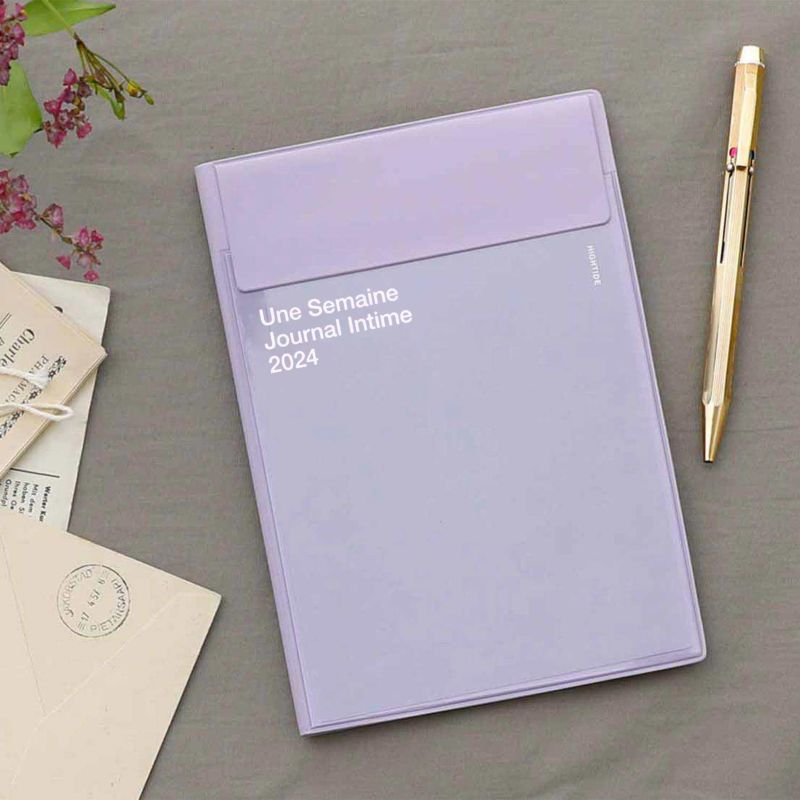 Hightide 2024 Pouch Diary [Pastel Colours] [B6] - The Journal Shop