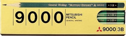 Mitsubishi-Uni 9000 Pencil - The Journal Shop