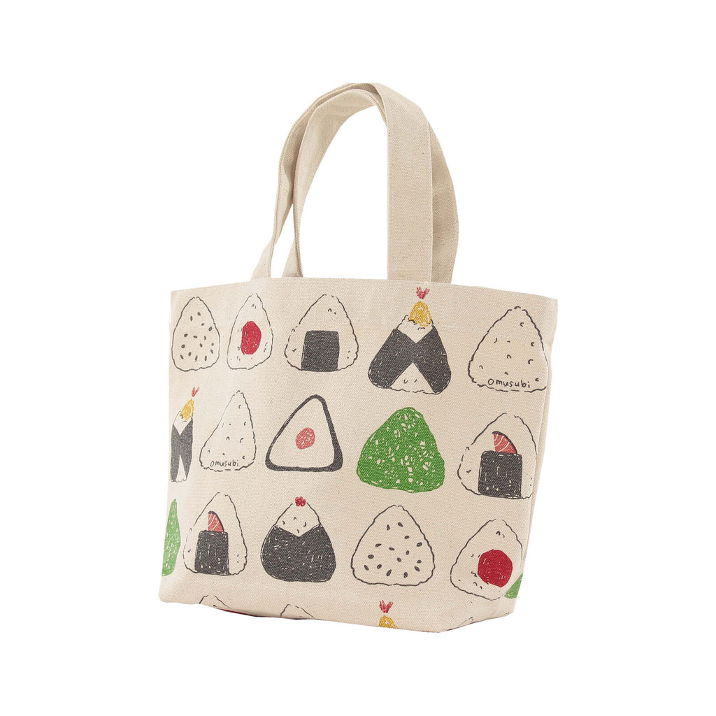 Onigiri Delight Cotton Tote Bag - A4 Size - The Journal Shop