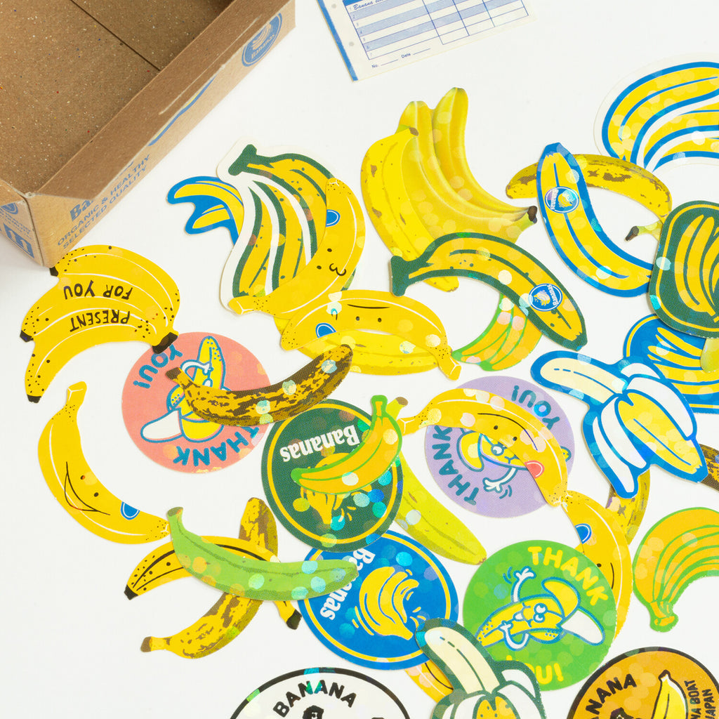 Haco Stickers Box - Banana - The Journal Shop